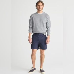 J.Crew 7” stretch chino short (cornflower blue)